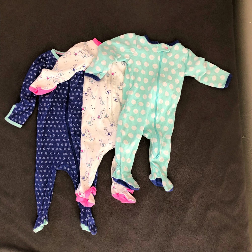 Cloud Island Zip Pajama Onesie